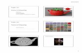 Procedural Solid textures - University of Torontokaran/courses/csc418/418/Lectures/lecture7_6... · Procedural Solid textures. 10/21/2015 2 Synthesized Original Synthesized Original