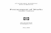 Standard Bidding Documents - World Banksiteresources.worldbank.org/INTPROCUREMENT/Resources/smworks-… · plants, it may be preferable to use the World Bank’s Standard Bidding