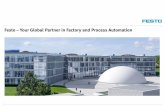 Festo – Your Global Partner in Factory and Process Automation · PDF file · 2018-02-18Swivel gripper unit . HGDS . Valve terminal . VTUG. Pneumatic rotary . DHTG . ... Air bearing