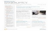 Westlaw Journal BANKRUPTCY - Lowenstein Sandler · PDF fileWHAT’S INSIDE Litigation News and Analysis • Legislation • Regulation • Expert Commentary BANKRUPTCY Westlaw Journal