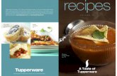 recipes - Tupperware USAorder.tupperware.com/ccm-pdf/tot_recipebookV4.pdf · recipes all of you will prepare are fun and simple with only a few ingredients. In minutes, you’ll be