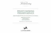 PB Premier Service - Lloyds Bank · PDF filePREMIER SERVICE Added Value Benefits Policy Summaries and Terms and Conditions ... model, memory size, colour and IMEI ... activate any