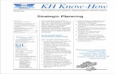 KH Brings Innovative Solutions to Management Issueskhconsultinggroup.com/pdfs/KH and Strategic Planning.pdf · Inquiries about o Conducts Board and management planning retreats ...