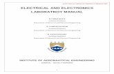 ELECTRICAL AND ELECTRONICS LABORATROY … ee lab...THEVENIN’S THEOREM. STATEMENT: - Any two terminal, linear, bilateral network having a number of voltage, current sources and resistances