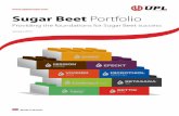 Sugar Beet Portfolio · PDF fileMade in Britain Sugar Beet Portfolio Providing the foundations for Sugar Beet success January 2017