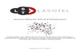 Services Ethernet THD et d'infrastructure - La Fibre · PDF file• PIPA : Parc Industriel Plaine de l'Ain • Bourg-en-Bresse Izonrd • Oyonax • Pays de Gex Parc Technologique