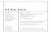 elektra RICHARD STRAUSS - Metropolitan Opera · PDF fileelektra RICHARD STRAUSS general manager Peter Gelb ... Eric Owens aegisth Burkhard Ulrich orest ... J. Knighten Smit