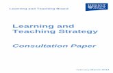 Learning and Teaching Strategy - Heriot-Watt University · PDF fileThe successful implementation of the Learning and Teaching Strategy is ... To provide a portfolio of programmes which