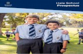 Prospectus - hale.wa.edu.au · PDF fileThat you are reading this prospectus suggests you are a step closer to making the decision to enrol your son at Hale School. Thank you for taking