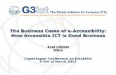 The Business Cases of e-Accessibility: How Accessible ICT ...g3ict.org/design/js/tinymce/filemanager/userfiles/File/EU... · The Business Cases of e-Accessibility: How Accessible