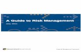 A Guide to Risk Management - Queensland Treasury · PDF fileFinancial Management Framework >> Overview Diagram June 2008 A Guide to Risk Management Except where otherwise noted you