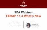 FEMAP 11.4 What’s New - Stress Analysis Experts · PDF file•Femap Tutorial:   •Femap Webinars: