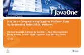 Sun JavaTM Composite Applications Platform Suite ... Java TM Composite Applications Platform Suite Implementing Selected EAI Patterns Michael Czapski, Enterprise Architect, Sun Microsystems