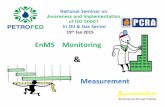 EnMS Monitoring - PCRA Damle.pdf · Action Plan Monitor EnPI ... EnMS Monitoring &Measurement must ... • Integrate indices & targets with KPI/KRA • Norms for Accountability &