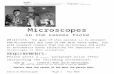mrsfryscience.wikispaces.com to... · Web viewYou will research careers that use microscopes and write an informative essay explaining the importance of ... with meaning . Introduction