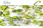 TANDEM PROGRAMME 2018 - novonordiskfonden.dknovonordiskfonden.dk/sites/...guidelines_-_tandem_programme_2018_0.pdf3.5 APPLICATION TEXTS ... With the present call ‘Tandem Programme’