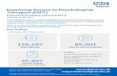 Improving Access to Psychological Therapies (IAPT) · PDF fileImproving Access to Psychological Therapies (IAPT), ... Improving Access to Psychological Therapies ... IAPT Dataset,