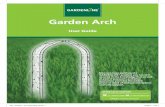 Garden Arch - Aldi Arch User Guide YEAR WARRANTY USA ... Two complete garden arches plus the respectively enclosed assembly material are needed for the rose arbour. 2 6