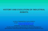 HISTORY AND EVOLUTION OF INDUSTRIAL  · PDF fileHISTORY AND EVOLUTION OF INDUSTRIAL ROBOTS ... The second generation robot is ... computers, are powerful tools that