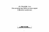 A Guide to Scanning Microscope Observationjohnf/g777/JEOLguide.pdf · A Guide to Scanning Microscope Observation Table of contents ... biology, but also in diverse fields such as