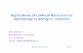 Applications of confocal fluorescence microscopy in ... of confocal fluorescence microscopy in biological sciences ... confocal fluorescence microscopy is a ... â€“ Has number