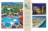 with view to the beautiful flowered - Kos Hotels Gaia ... · PDF filewith view to the beautiful flowered gardens, ... Our 97 Rooms are divided into ... • Hair dresser