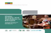 Water Supply and Sanitation in Ethiopia - Home | WSP · PDF fileincreased promotion of hygiene and sanitation behavior ... under the Water Supply, Sanitation and Hygiene ... Water