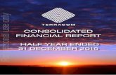 CONSOLIDATED For personal use only FINANCIAL … YEAR ENDED For personal use only 31 DECEMBER 2016 TERRACOM RESOURCES CONTENTS FINANCIAL REPORT 3 Corporate Information 4-9 Directors’
