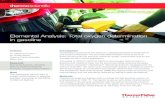 Brochure: Elemental Analysis: Total Oxygen · PDF fileelemental analysis by combustion and oxygen determination ... Auto-Ready, Auto-Start) enable cost savings and higher laboratory