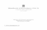 Handbook of Procedures-(Vol. I) - Directorate General of · PDF file · 2007-04-18CEC Chartered Engineer Certificate CIF Cost, ... Stamped Envelope with required postal stamp affixed