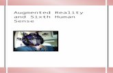 Augmented Reality and Sixth Human Sense - Web view · 2012-02-14Augmented Reality and Sixth Human Sense. A. bstract: ... other programs like Microsoft word, adobe are also included