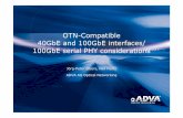 OTN-Compatible 40GbE and 100GbE interfaces / …ieee802.org/3/hssg/public/nov07/elbers_01_1107.pdfOTN-Compatible 40GbE and 100GbE interfaces/ 100GbE serial PHY considerations Jörg-Peter