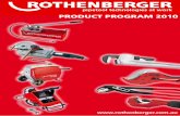 Reece | Plumbing | Tools and Hardware | Rothenberger ... · PDF filetel: toll free 1800 186 657 fax: toll free 1800 286 657 3 contents fitting tools 4 steel pipe tools 13 pipe and