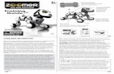 ZOOMER IS GEN Webversion - Welcome to Zoomer's ... · PDF file™ is an interactive dog with multiple sensors, allowing him to behave just like a real pet. These icons represent the