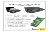 MTH-2500, 2700 & 3500 - Page d'accueil - · PDF file · 2017-01-26MTH-2500, 2700 & 3500 ... MTH-xxx3 Power supply from DC 9 to 40 V ... Paper MPA-TH-57-50-1 5 MTH-2500, 2700 & 3500