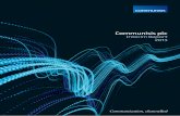 Interim Report 2013 - Communisis · PDF fileCommunisis plc Interim Report 2013 Highlights ... management and insight and measurement services that cover ... with P&G to operate the