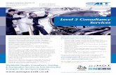 Level 3 Consultancy Services - Aerospace Inspection … 3 Consultancy Services Current Airworthiness Regulations require that all organisations carrying out Non-Destructive Testing