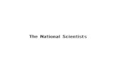 The National Scientists - NAST Philippines files/Publications/Other...Julian A. Banzon, Ph.D. Chemistry Dioscoro L. Umal~ Ph.D. Agriculture and Rural Development Luz Olivero .. Belardo,