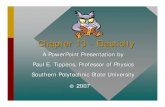 A PowerPoint Presentation by Paul E. Tippens, Professor … Links... · Chapter 13 - - Elasticity A PowerPoint Presentation by Paul E. Tippens, Professor of Physics Southern Polytechnic