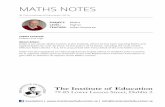 MATHS NOTES ENGLISH NOTES - Institute of · PDF fileTopics Covered: Yeats’s Poetry - Themes and Styles About Denis: Denis has been an English teacher at The Institute of Education