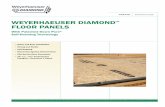 Weyerhaeuser Diamond Floor Panels Specifier's Guide · PDF fileWeyerhaeuser Diamond ... Span Adjustments ... Moment calculations do not consider support width effects. Span: Rating