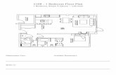 108 1 Bedroom Floor Plan - Sunrise Ridge Waterfront · PDF file · 2015-07-09#108 - 1 Bedroom Floor Plan 1 Bedroom, Sleeps 4 (Queen + sofa bed) Maintenance Fees: Available Rotation(s):