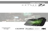 USER MANUAL - Amazon S3 · PDF fileconvergent-design.com [2] introduction before you begin using the odyssey, we strongly suggest you review the included quick start guide. we also