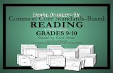 Common Core Standards-Based Graphic … Core Standards-Based Graphic Organizers for Reading - Literature Teachers: Use the following graphic organizers with any piece of literature