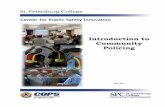 Introduction to Community Policing - St. Petersburg …cop.spcollege.edu/Training/Intro/EN/Introduction16-hour... ·  · 2014-02-18Introduction to Community Policing ... The ability