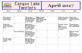April 2017 - Webswebzoom.freewebs.com/canyonlaketwirlerssquaredance/NEWSLETTER… · April 2017 Sun Mon Tue Wed Thu Fri Sat 1 2 Club dance: “Energizer ... San Bernardino County