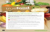 The Truefood Guide is your shopping list for healthy, GE ... · PDF fileThe Truefood Guide is your shopping list for healthy, GE-free food ... Breaka Flavoured Milk Anlene Dairyﬁ