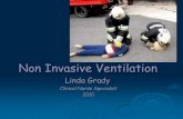 Non- Invasive Ventilation -  · PDF fileNon-Invasive Ventilation (NIV) ... Preservation of airway defence mechanisms ... secretions The patient has a reduced level of