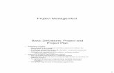 Project Management - math.uaa.alaska.edumath.uaa.alaska.edu/~afkjm/cs401/handouts/project_management.pdf · Project Management ... • Software Project: – All technical and managerial