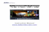 17.3” WIDESCREEN LCD TFT MONITOR. TLM-170H / HR / · PDF file.17.3” WIDESCREEN LCD TFT MONITOR. TLM-170H / HR / HM ... System Information & Factory Reset Option ... If you are